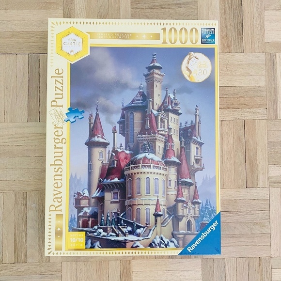 Disney Other - Disney Store - Castle Collection Puzzle - Beauty and the Beast, Belle's Castle